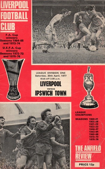 Match programme